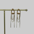 Pendientes Sauce dorado